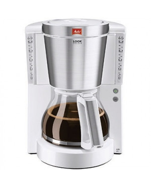 Melitta Kaffeemaschine Look de Luxe 1011-05 10Tassen ws/si