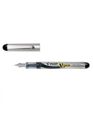 PILOT Füllfederhalter V-Pen 1132001 0,4mm schwarz