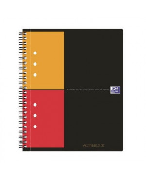 Oxford Collegeblock Activebook 100102880 DIN A5+ kariert 80Bl.