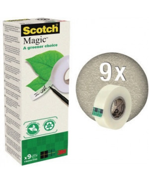Scotch Klebefilm Magic A greener choice 90019339 9 St./Pack.