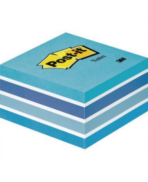 Post-it Haftnotizwürfel 2028B 76x45x76mm 450Blatt pastellblau