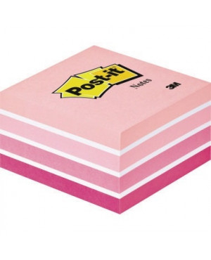 Post-it Haftnotizwürfel 2028P 76x45x76mm 450Blatt pastellpink