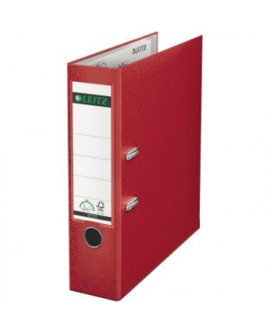Leitz Ordner 10105025 DIN A4 80mm Polypropylen rot