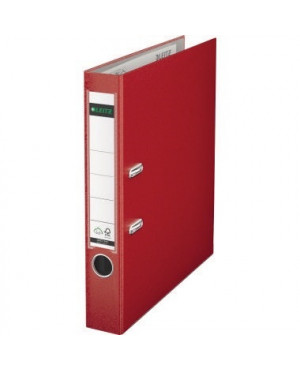 Leitz Ordner 10155025 DIN A4 52mm PP rot