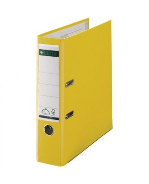 Leitz Ordner 10105015 DIN A4 80mm Polypropylen gelb