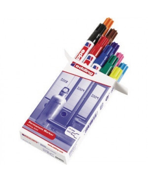 edding Permanentmarker 3000 4-3000999 sortiert 10 St./Pack.