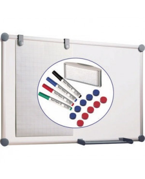 MAUL Whiteboard MAULpro 2000 6309584 90x120cm grau