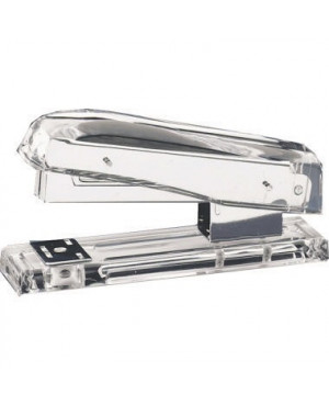 MAUL Heftgerät M1959205 24/6 max. 15Blatt Acryl klar