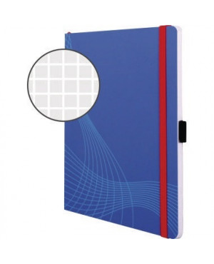 Avery Zweckform Notizbuch 7041 DIN A5 kariert blau 80 Bl.