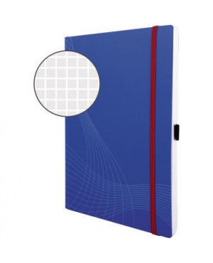 Avery Zweckform Notizbuch 7045 DIN A4 kariert blau 80 Bl.
