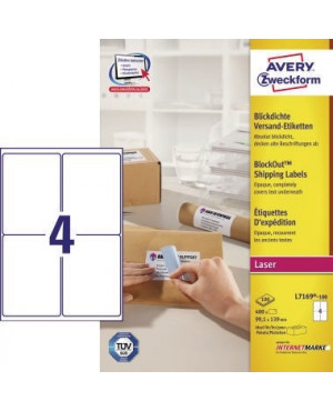 Avery Zweckform Versandetikett QuickPEEL L7169-100 400St./Pack.