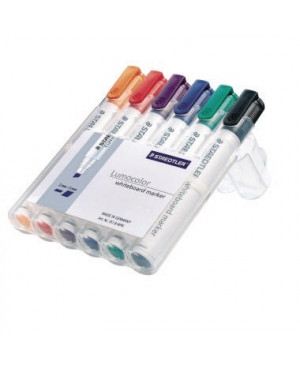 STAEDTLER Whiteboardmarker Lumocolor 351 B WP6 6 St./Pack.