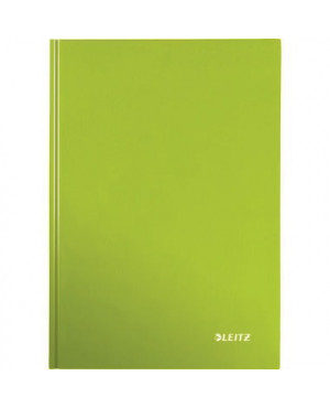 Leitz Notizbuch WOW 46261064 DIN A4 80Bl. kar. grün metallic