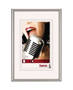 Hama Bilderrahmen Chicago 00061052 60x80cm Aluminium silber