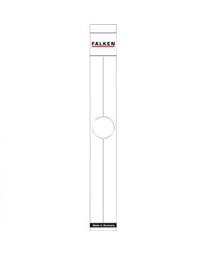 Falken Ordnerrückenschild 11287075 50mm weiß 10 St./Pack.