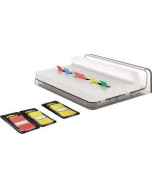 Post-it Haftstreifenspender Index Slide SLIM680P max. 340Bl. ws/tr