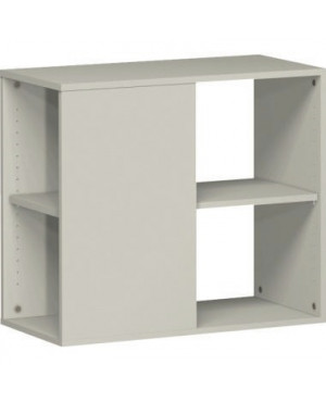 Geramöbel Regal Flex S-381200-LG 80x72x40cm lichtgrau