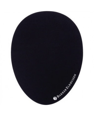 BakkerElkhuizen Mausepad Egg Ergo BNEEMP Gummi schwarz