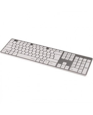 Hama Tastatur Rossano 00050453 USB weiß