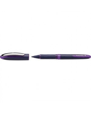 Schneider Tintenroller One Business 0,6mm tiefblau Mine violett