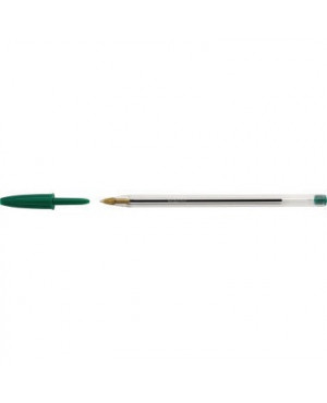 BIC Einwegkugelschreiber Cristal Medium 8373629 0,4mm grün