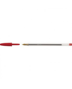 BIC Einwegkugelschreiber Cristal Medium 8373619 0,4mm rot