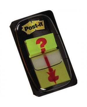 Post-it Haftstreifen Index Symbol 680-32 Fragezeichen gelb 50Blatt