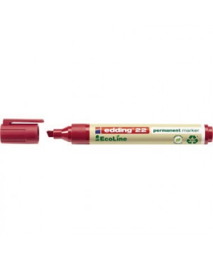 edding Permanentmarker 22 EcoLine 4-22002 1-5mm Keilspitze rot