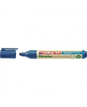edding Flipchartmarker 32 EcoLine 4-32003 1-5mm Keilspitze blau