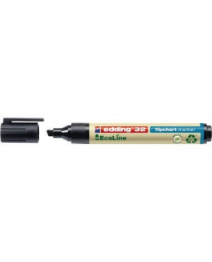 edding Flipchartmarker 32 EcoLine 4-32001 1-5mm Keilspitze schwarz