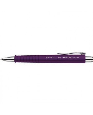 Faber-Castell Kugelschreiber POLY BALL XB 241137 pflaume