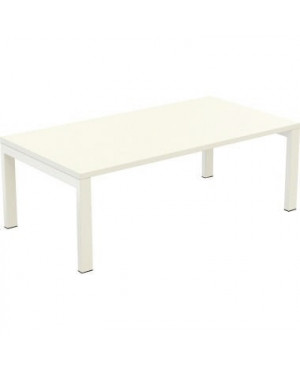 easyDesk Beistelltisch T114.13.13 114x40x60cm weiss/weiß