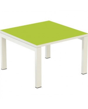 easyDesk Beistelltisch T60.13.08 60x40x60cm grün/weiß