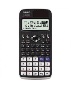 CASIO Schulrechner FX991DEX ClassWiz Solar/Batterie