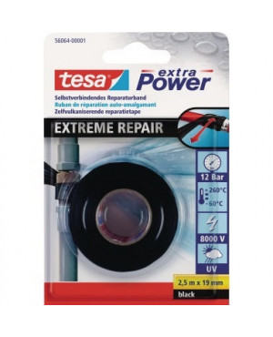 tesa® Packband Exreme Repair 56064-1 2,5m:19mm schwarz
