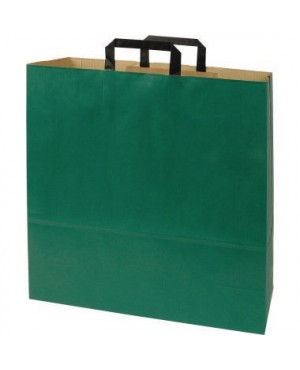 Papiertragetasche Topcraft 1FTTC004032 groß grün 50 St./Pack