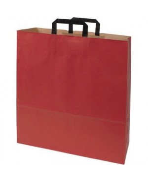 Papiertragetasche Topcraft 1FTTC005032 groß rot 50 St./Pack