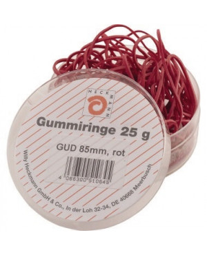 WIHEDÜ Gummiringe Ø 85mm rot 25 g/Pack