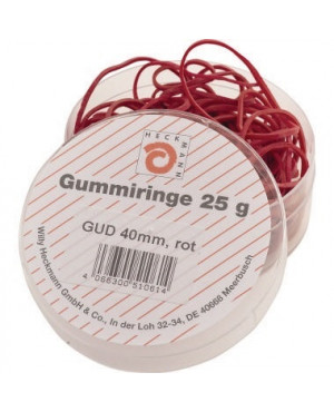 WIHEDÜ Gummiringe 510061 Ø 40mm rot 25g/Pack