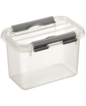 Sunware Aufbewahrungsbox Q-line H6162202 0,8l Deckel transparent