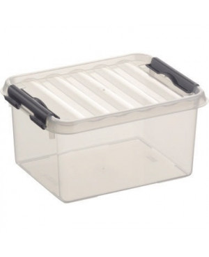Sunware Aufbewahrungsbox Q-line H6162402 2l Deckel transparent