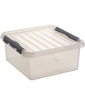 Sunware Aufbewahrungsbox Q-line H6162802 18l 400x400x180mm tr