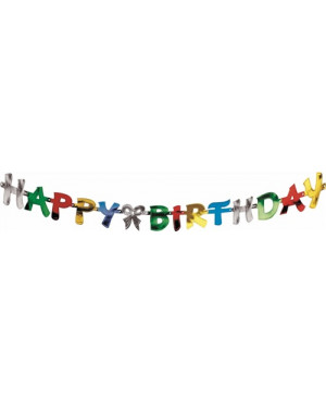 PAPSTAR Girlande Happy Birthday 18698 1,4m