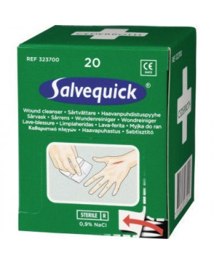 Salvequick Wundreinigungstücher 323700 20 St./Pack.