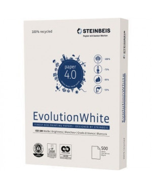 Steinbeis Kopierpapier Evolution White 521908010001 A4 500 Bl./Pack.