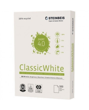 Steinbeis Kopierpapier ClassicWhite 521608010001 DIN A4 500 Bl./Pack.