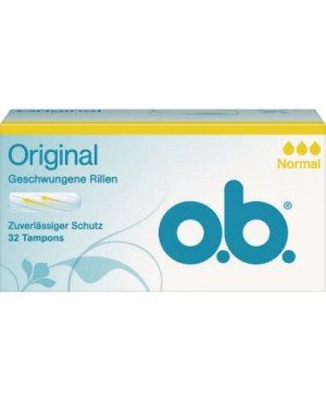 O.B. Tampons normal 191000 weiß 32 St./Pack.