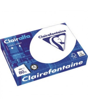 Clairefontaine Multifunktionspapier DIN A3 80g weiß 500 Bl./Pack.