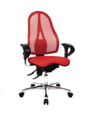 TOPSTAR Bürodrehstuhl Sitness 15 ST19U G21 inkl. Armlehnen rot