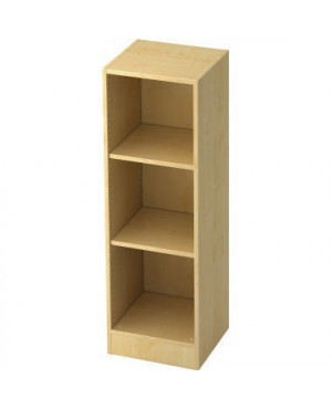 Hammerbacher Regal Solid V6050/3 3OH 40,6x40x127cm ahorn